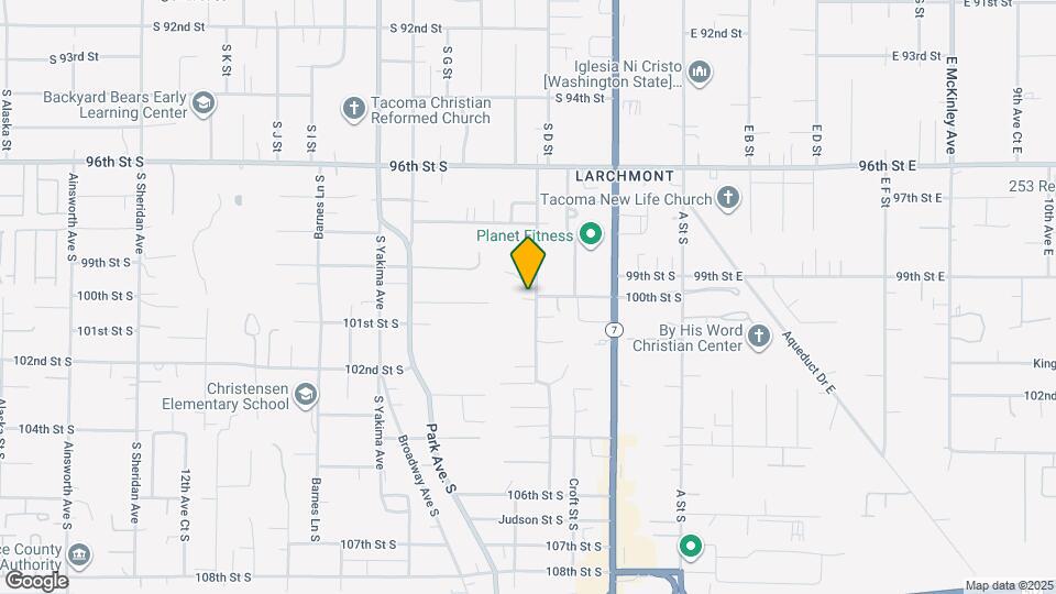 9928 Patterson St S Map and Location Details