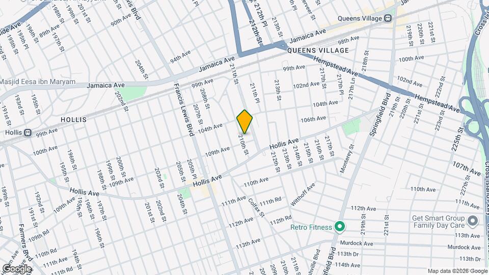 104-39 210th St Map and Location Details