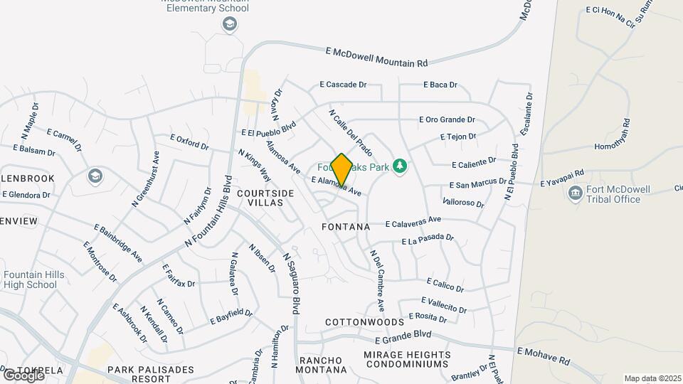 17042 E Calle Del Oro Map and Location Details