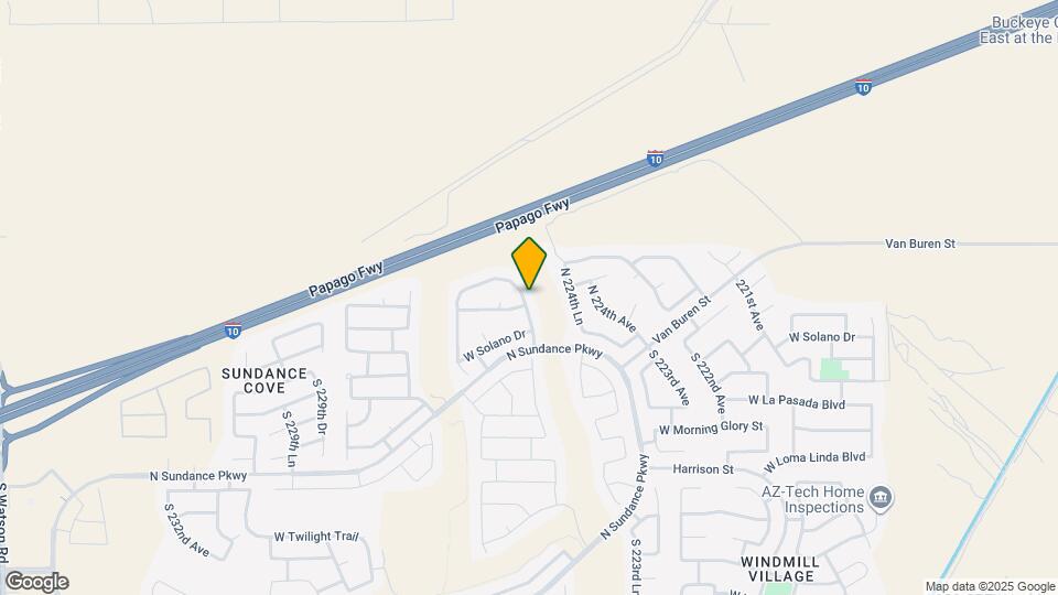 125 N 225th Dr Map and Location Details