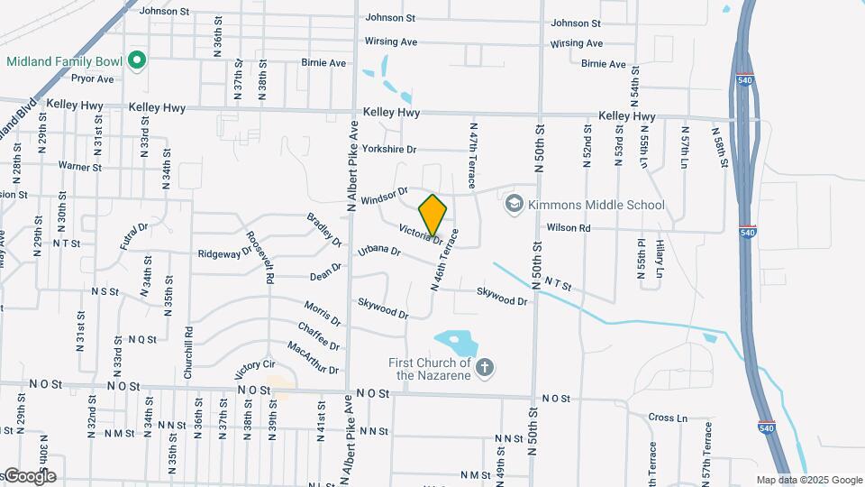 4508 Victoria Dr Map and Location Details