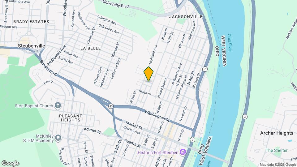 710 Dock St Map and Location Details