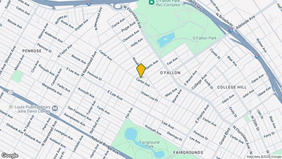 4119 W Carter Ave, Unit 4119 Carter Ave Mapa y Detalles de la Ubicación