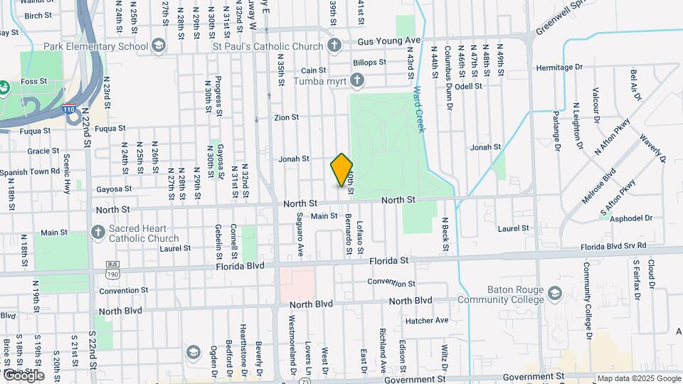 636 N 39th St Mapa y Detalles de la Ubicación