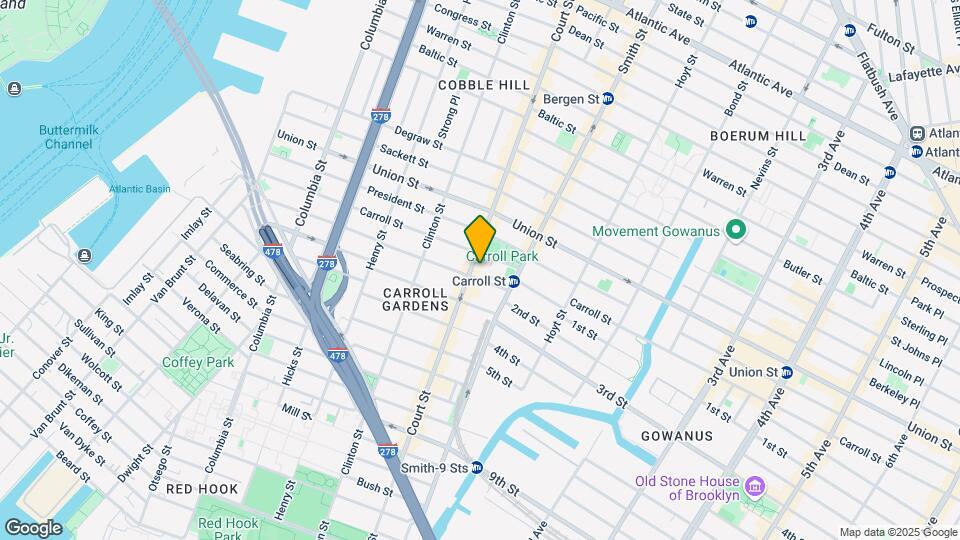 111 1st Pl Map and Location Details