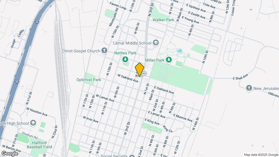 1506 N 3rd St Mapa y Detalles de la Ubicación