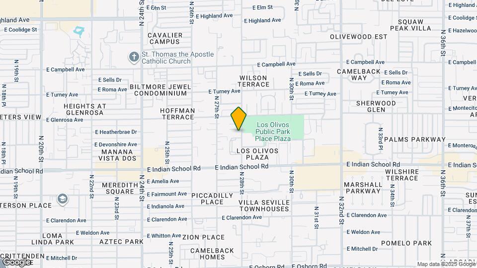 4202 N 28th St Map and Location Details