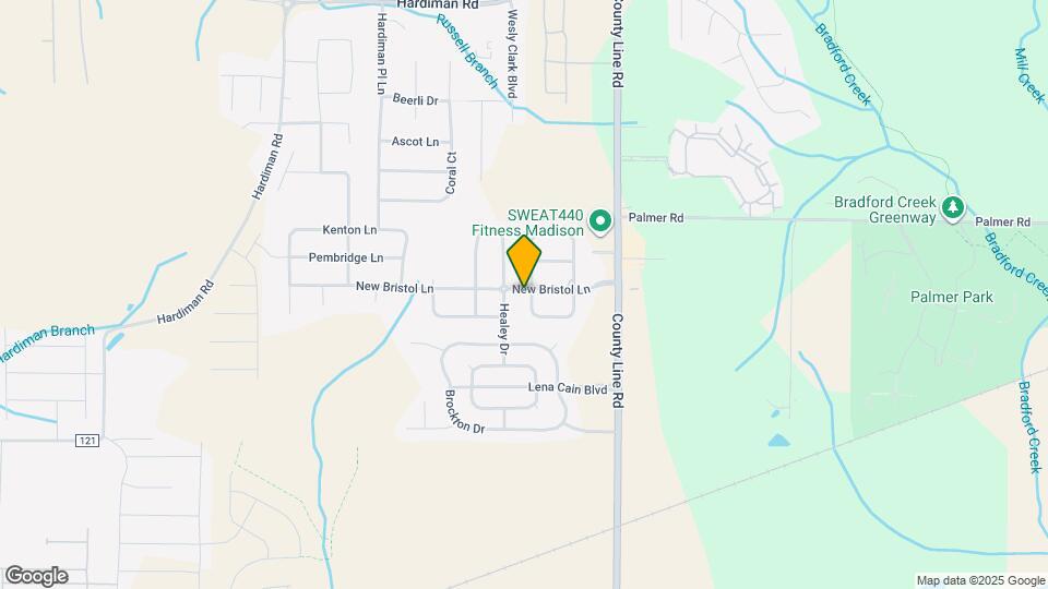 200 Grantham Cir Mapa y Detalles de la Ubicación