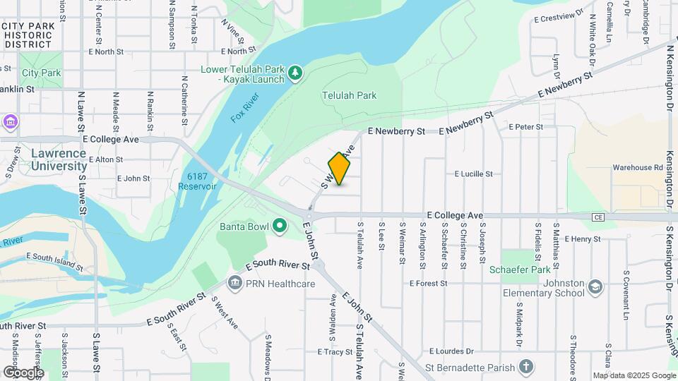 1502 E Gunn St Map and Location Details