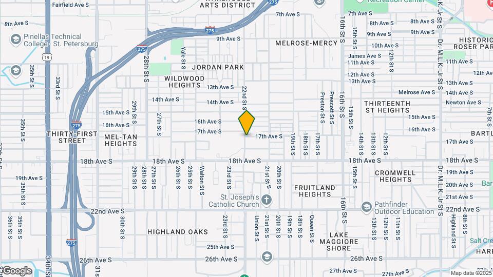 22nd Street Suites Mapa y Detalles de la Ubicación