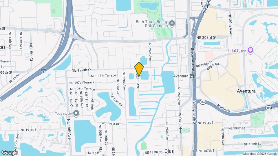 19721 NE 23rd Ave Map and Location Details