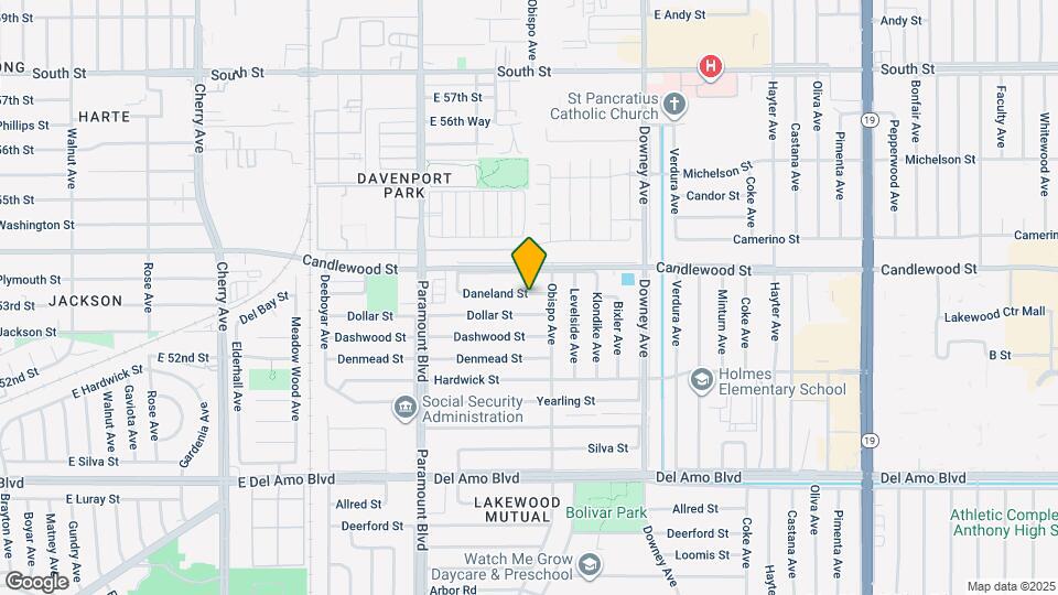 2950 Daneland St Map and Location Details
