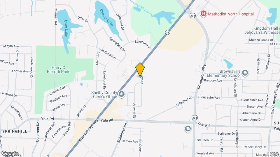 3701 Joslyn St Map and Location Details