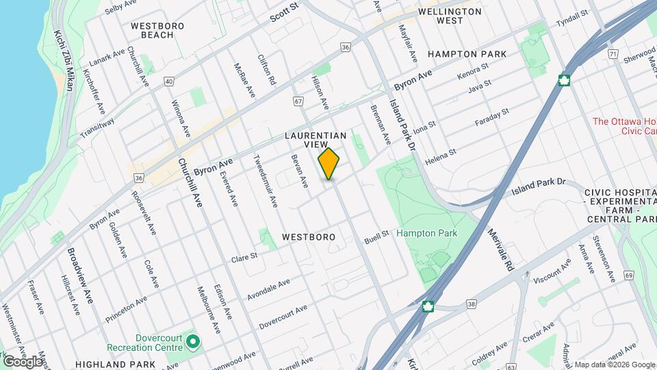 507 Dawson Ave Map and Location Details