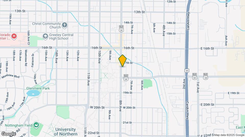 1718 8th Ave Map and Location Details