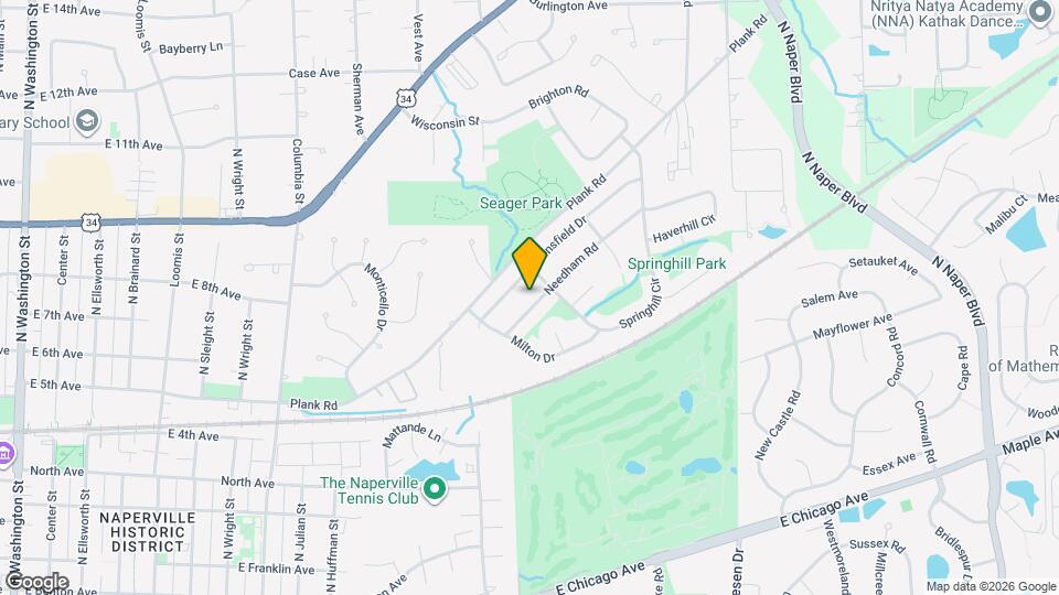 1121 Needham Rd Map and Location Details
