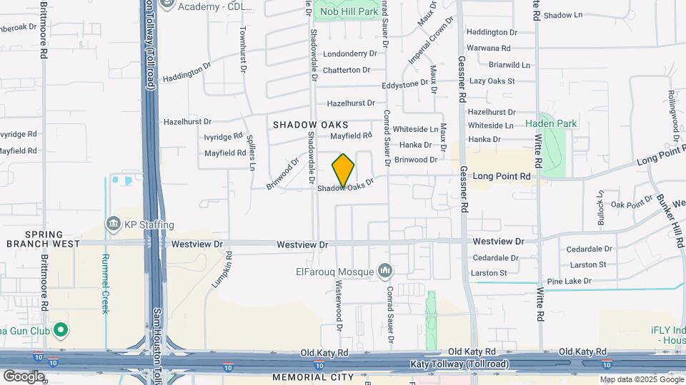 10313 Shadow Oaks Dr Map and Location Details