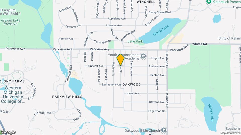 2609 Amherst Ave Map and Location Details