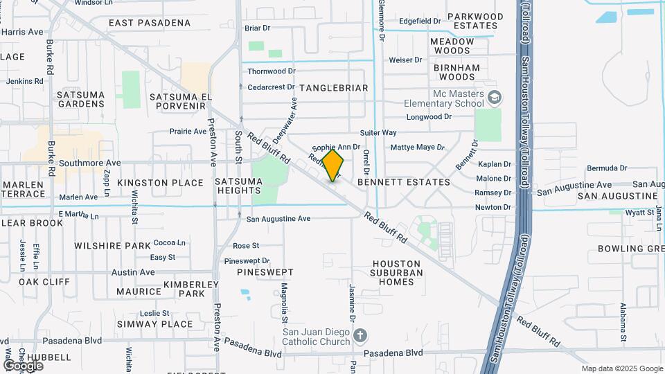3305 Red Bluff Rd, Unit 6 Map and Location Details