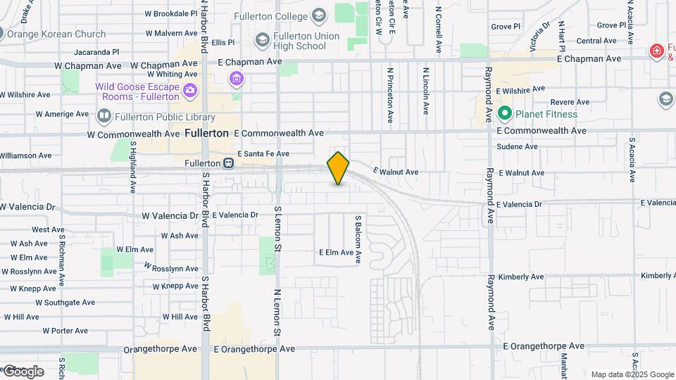 437 E Truslow Ave Map and Location Details