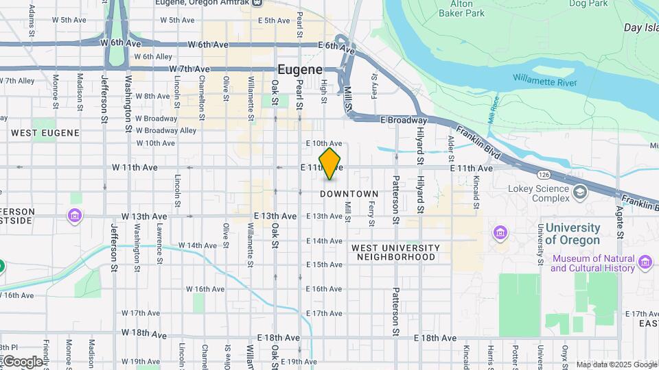 312 E 12th Ave Map and Location Details