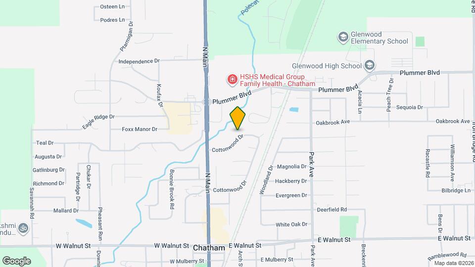 112 Cottonwood Dr Map and Location Details
