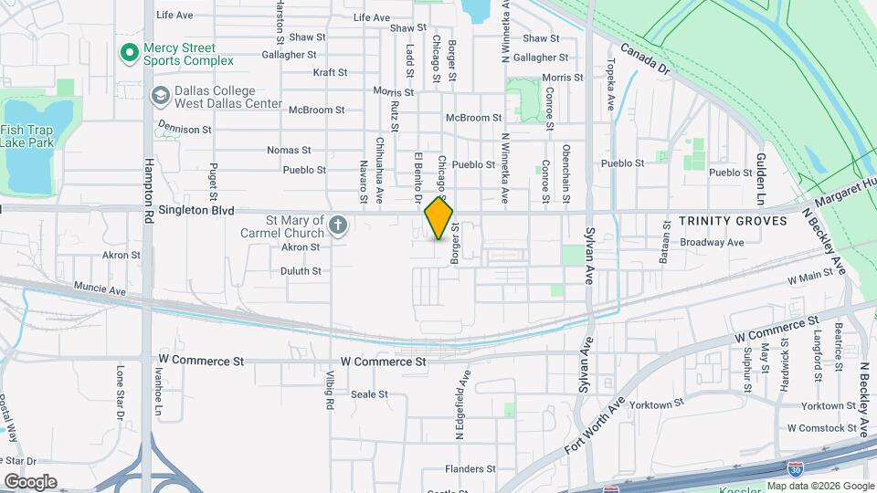 2814 Chicago St Map and Location Details