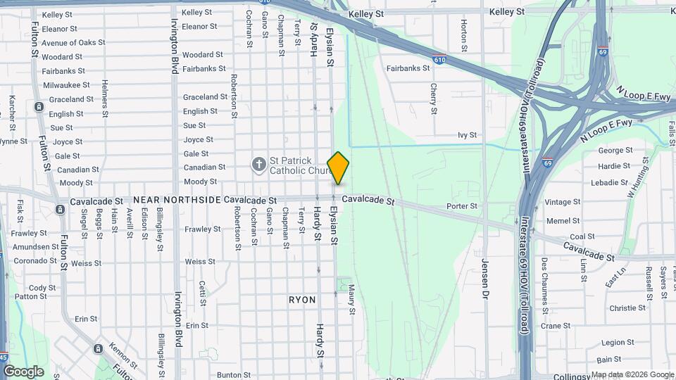 4804 Elysian St Map and Location Details