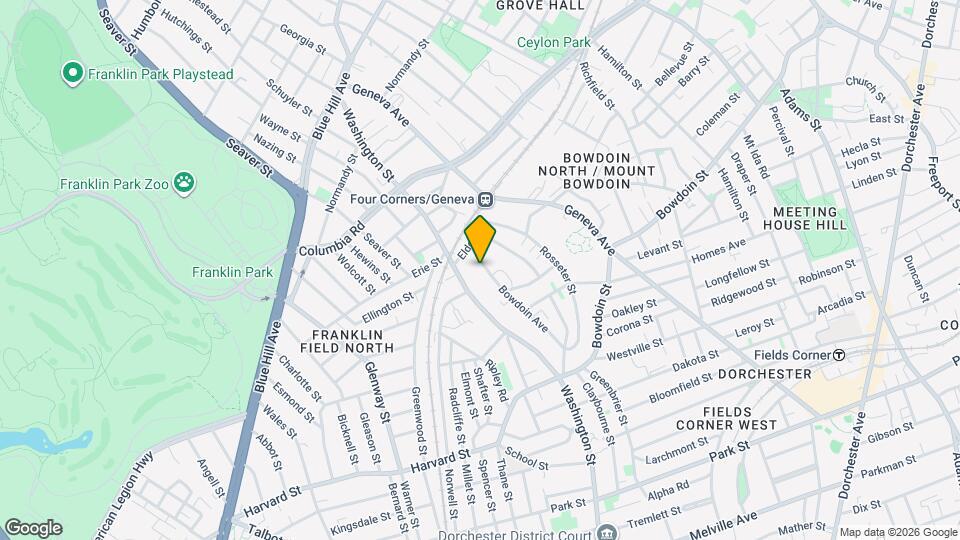 7 Bowdoin Ave, Unit 7B Map and Location Details