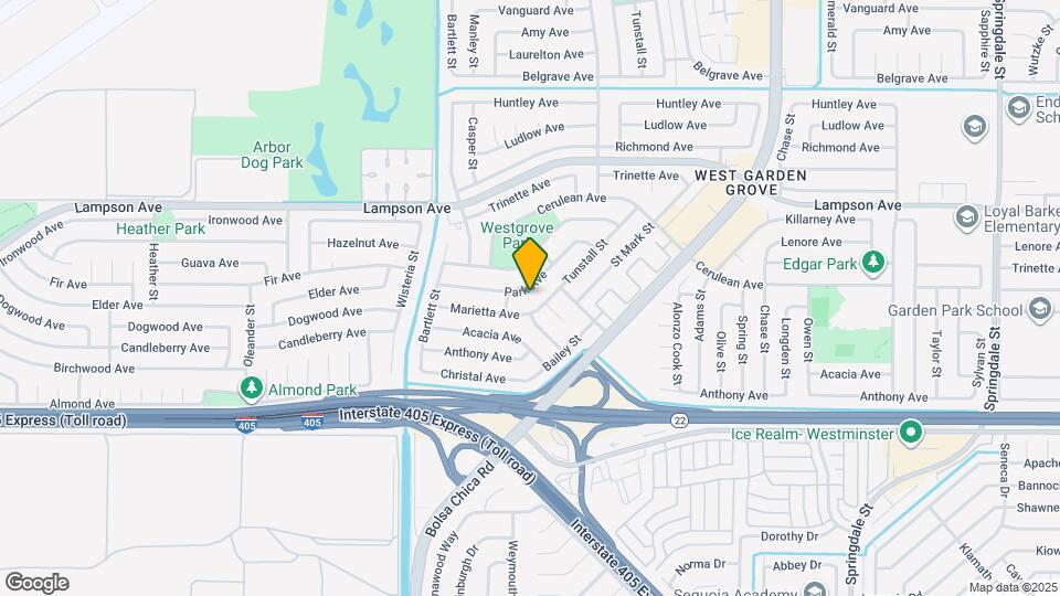 5398 Park Ave Map and Location Details