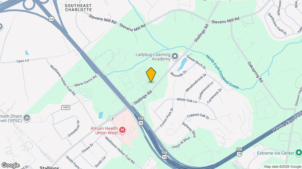 2108 Trout Lily Ln Map and Location Details