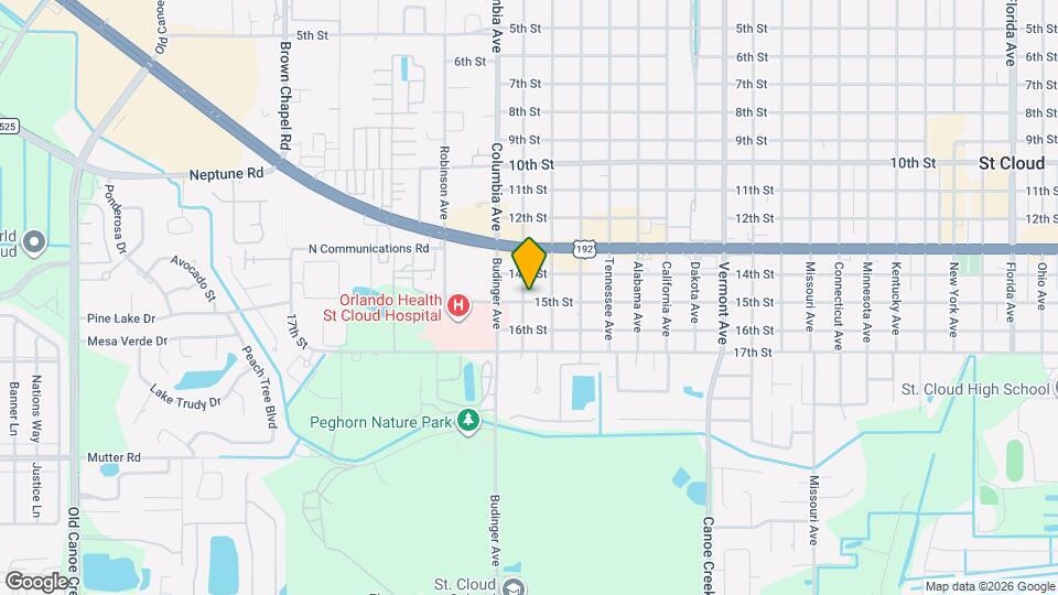 1423 Montana Ave Map and Location Details