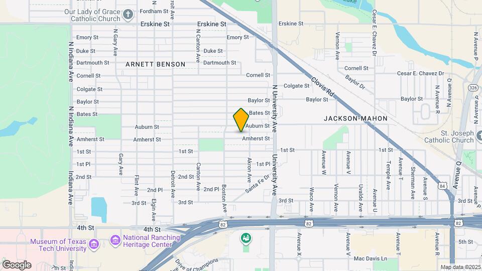 2608 Amherst St Map and Location Details