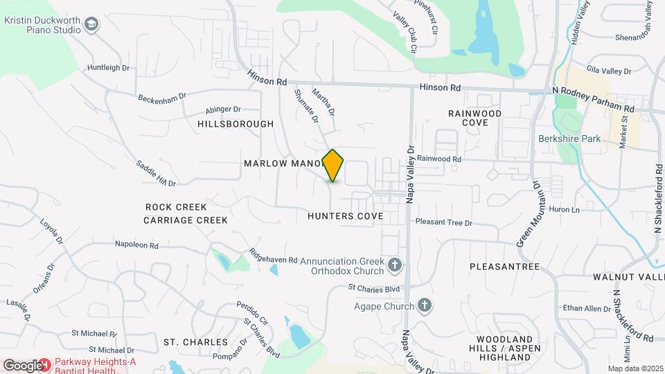 1401 Jennifer Dr Map and Location Details