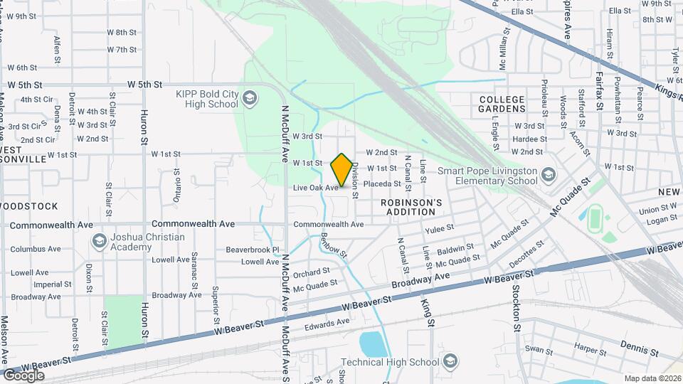 2325 Westbrook Cir N Map and Location Details