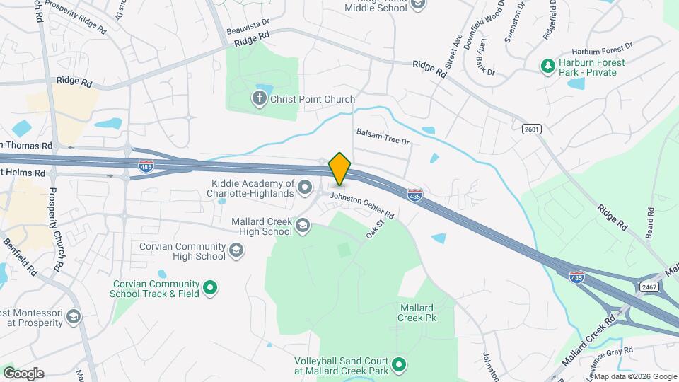 Abode at Parkside Mapa y Detalles de la Ubicación