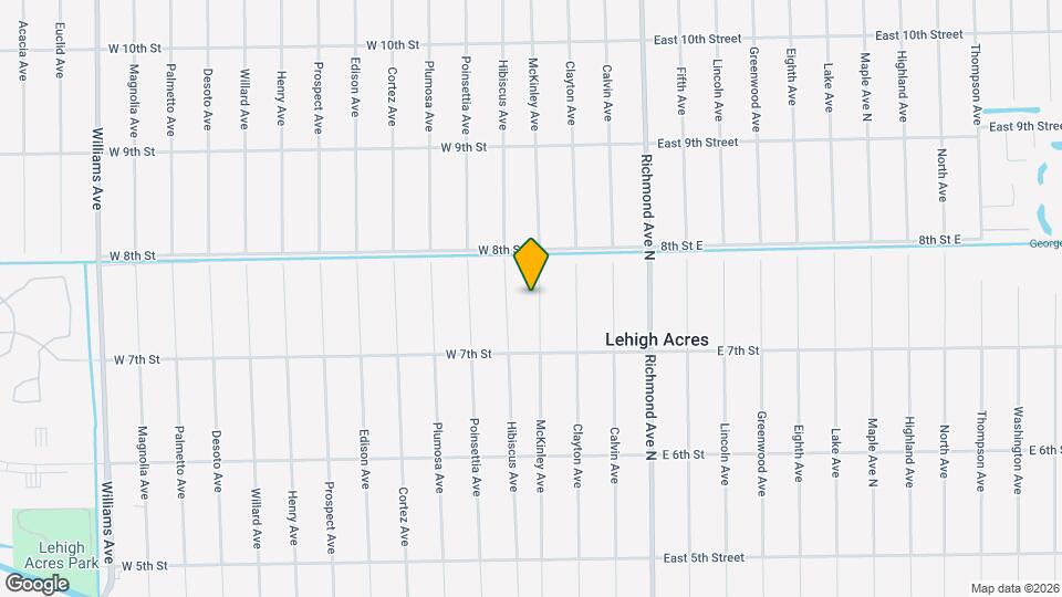 713 McKinley Ave Mapa y Detalles de la Ubicación