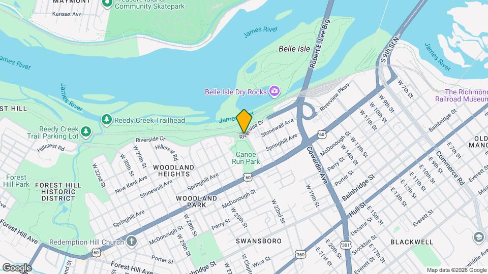 Riverside Apartments Map and Location Details