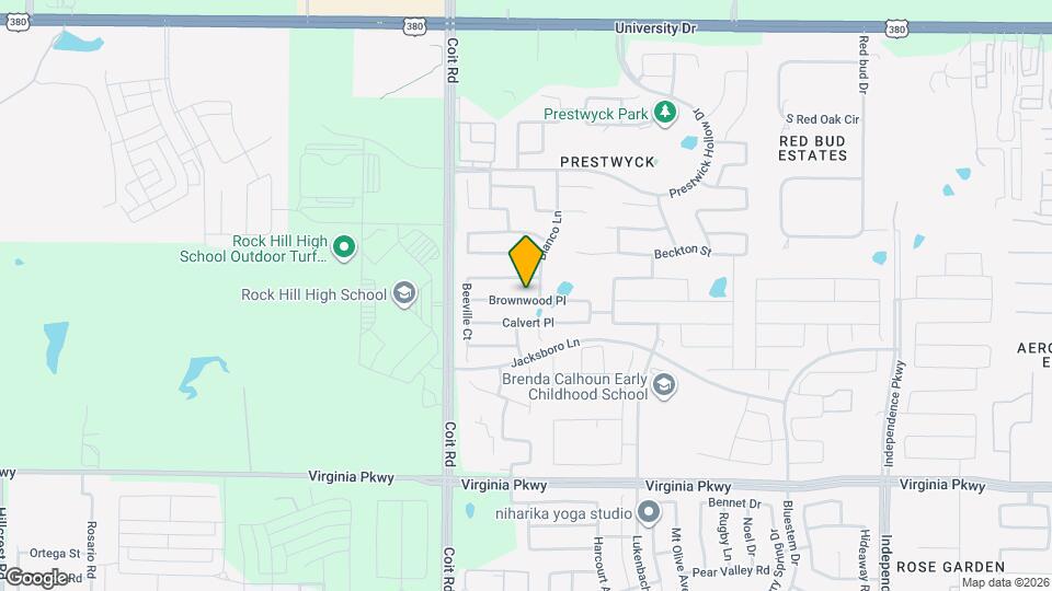 10928 Brownwood Pl Map and Location Details