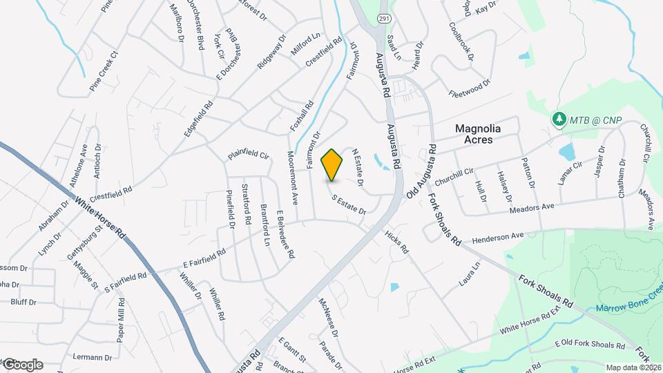 107 S Estate Dr Map and Location Details