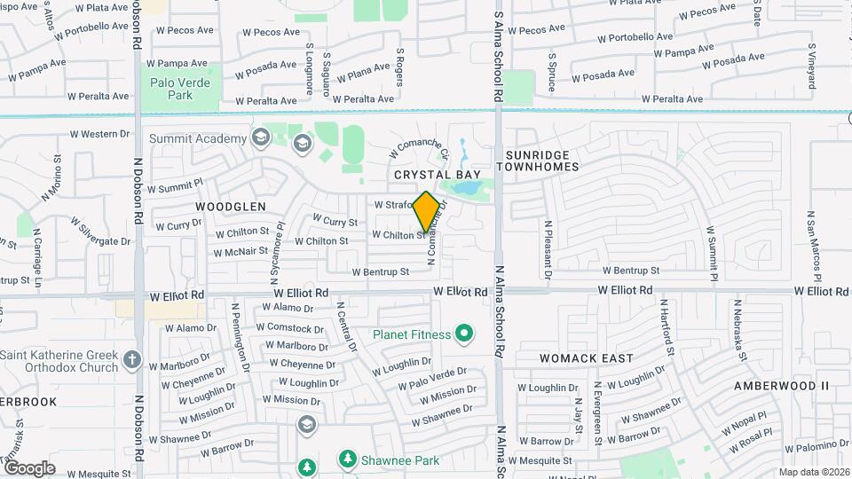 1205 W Chilton St Map and Location Details