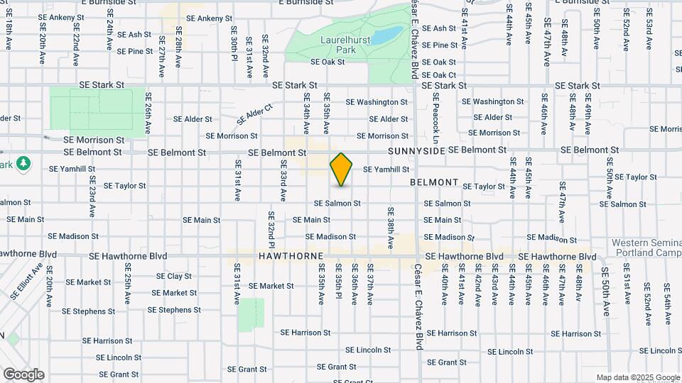 3530 SE Taylor St Map and Location Details