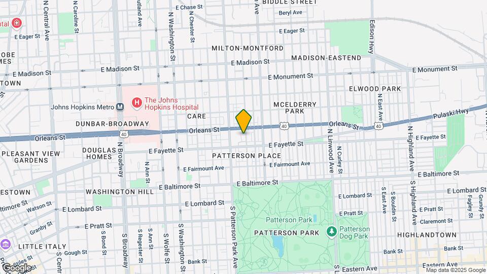 220 N Montford Ave Map and Location Details