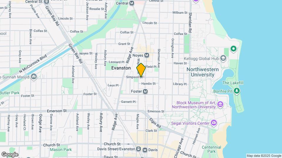 918 Simpson St Map and Location Details