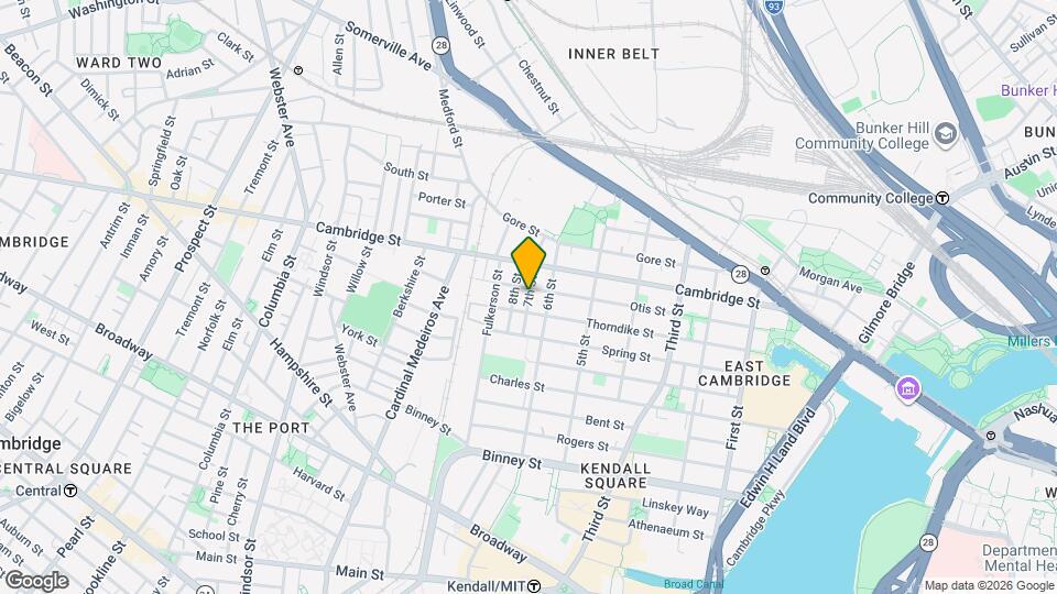 75 7th St, Unit 2 Map and Location Details