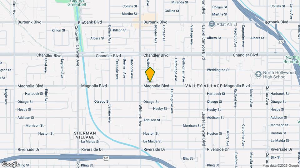 12425 Magnolia St Map and Location Details
