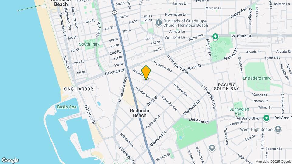 800 N Juanita Ave Mapa y Detalles de la Ubicación