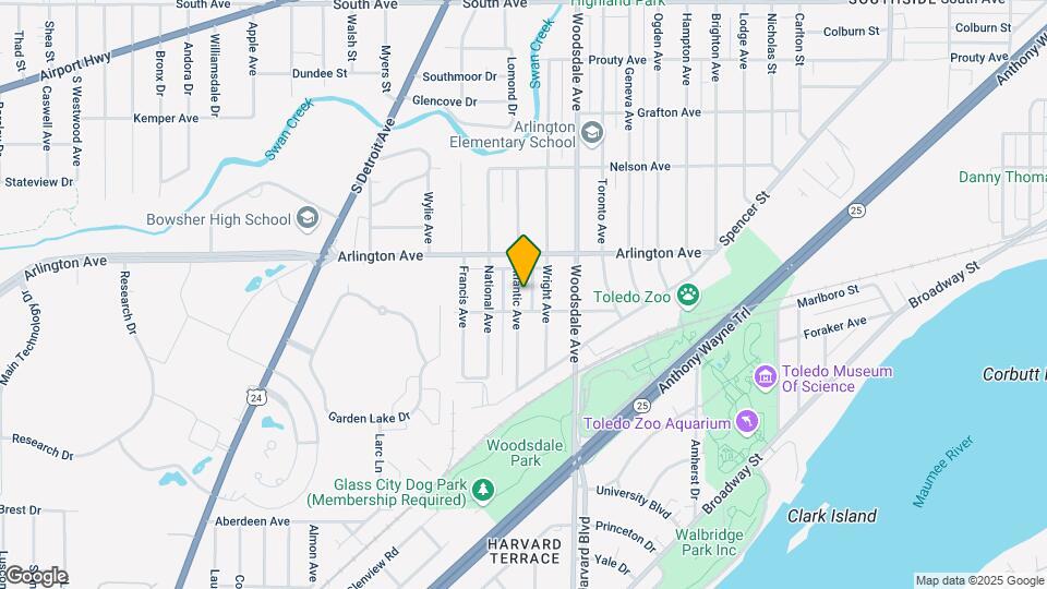 941 Atlantic Ave Map and Location Details