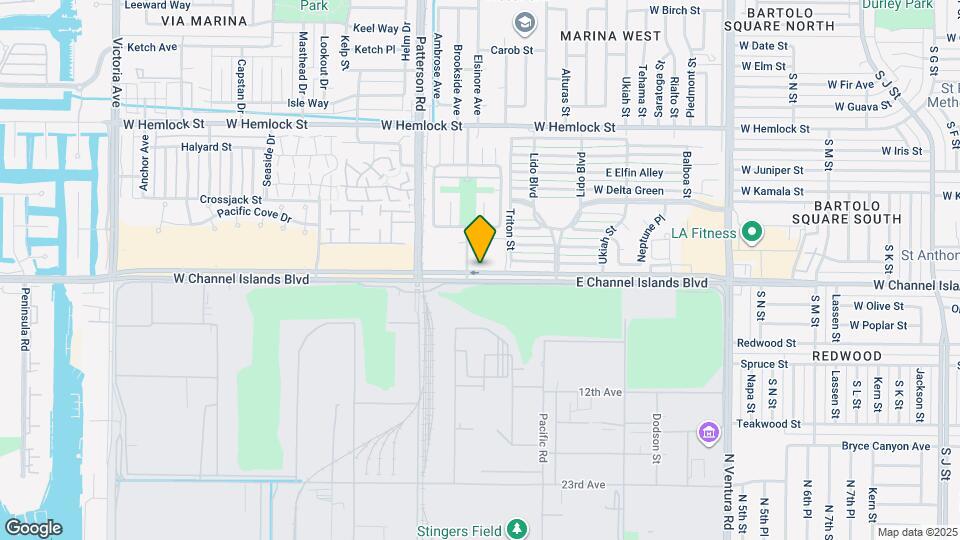 257 W Channel Islands Blvd Map and Location Details