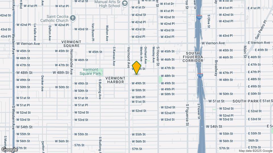 939 W 48th St, Unit 1 Mapa y Detalles de la Ubicación